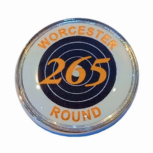 Worcester Round standard badge